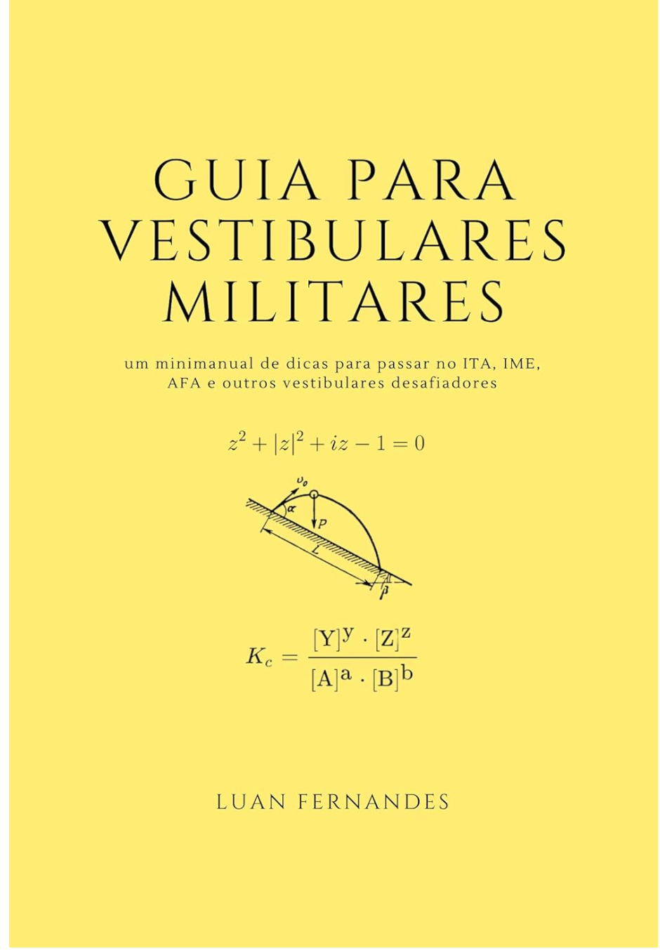 Capa do Guia para Vestibulares Militares